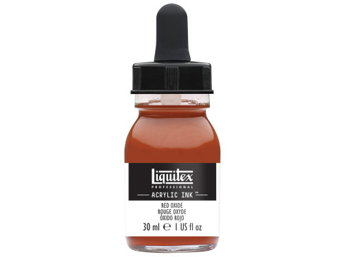 Tusz akrylowy - Liquitex - Red Oxide, 30 ml