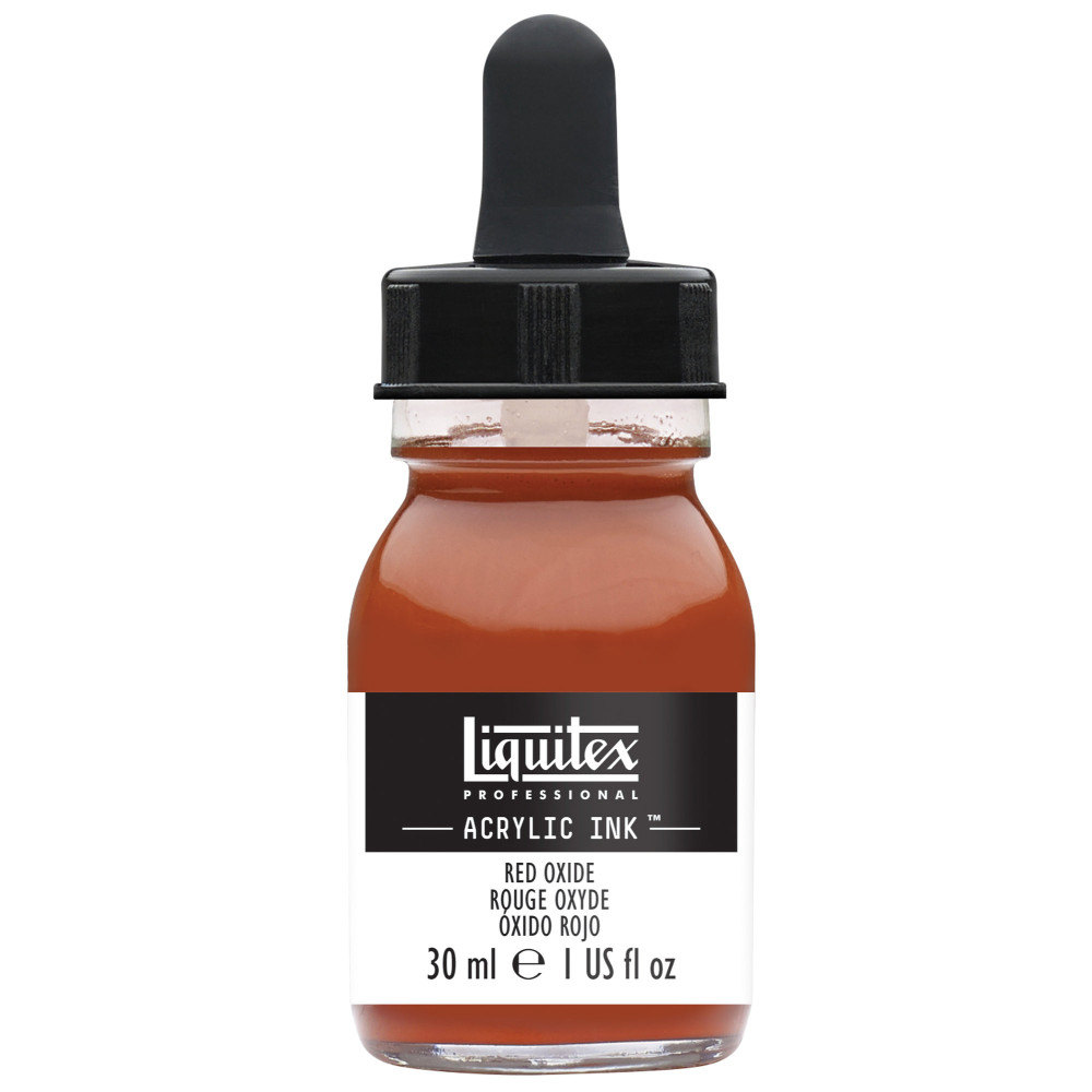 Professional Acrylic ink - Liquitex - Red Oxide, 30 ml