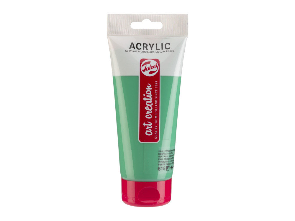Acrylic paint - Talens Art Creation - 615, Emerald Green, 200 ml