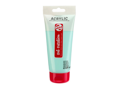 Acrylic paint in tube - Talens Art Creation - 678, Mint Green, 200 ml
