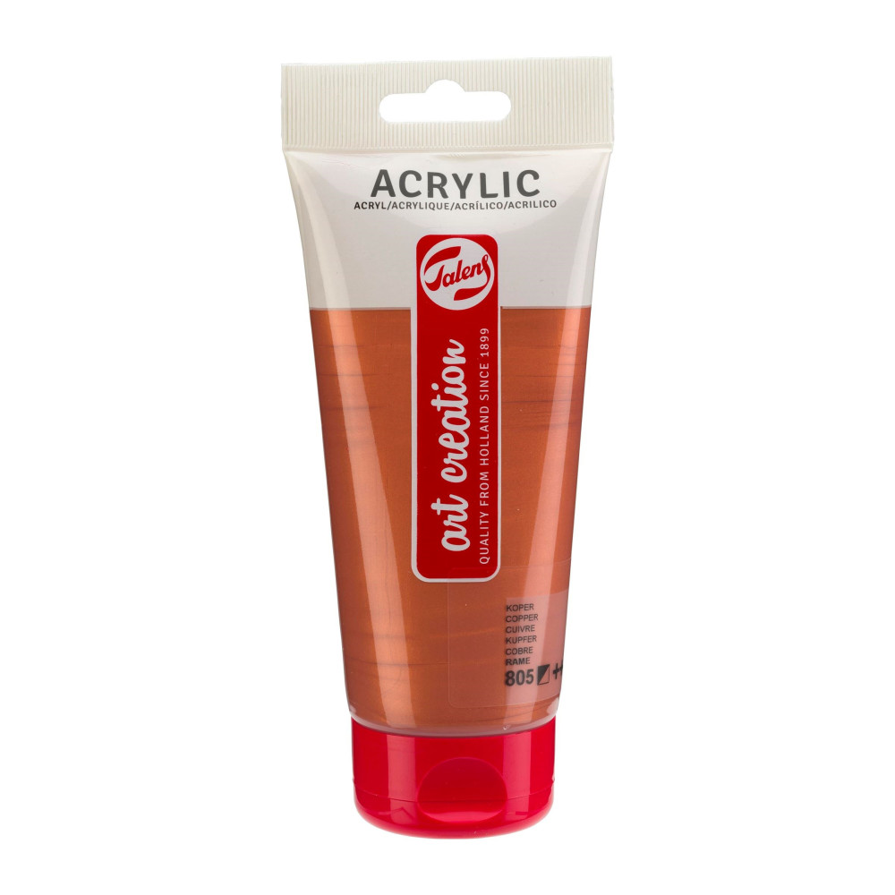 Acrylic paint in tube - Talens Art Creation - 805, Copper, 200 ml