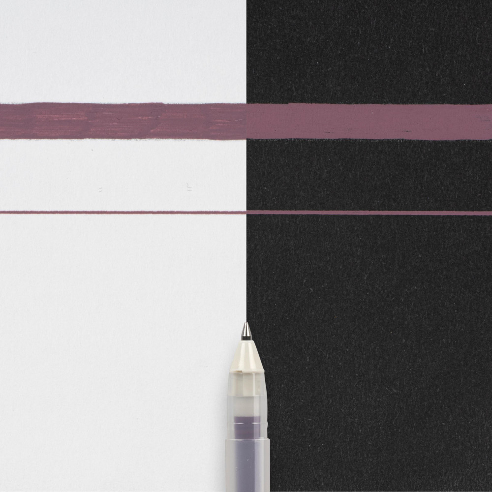 Długopis żelowy Gelly Roll Moonlight - Sakura - Bordeaux
