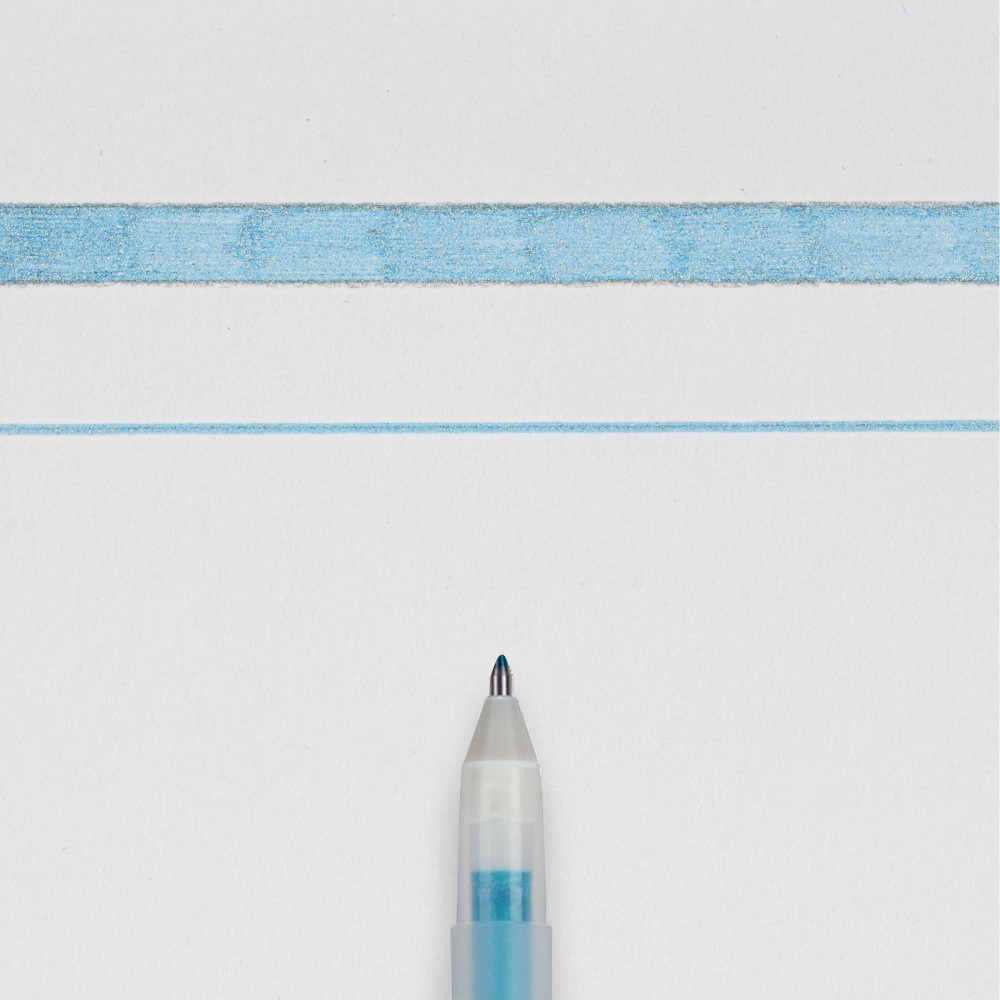 Długopis żelowy Gelly Roll Stardust - Sakura - Light Blue, 0,5 mm