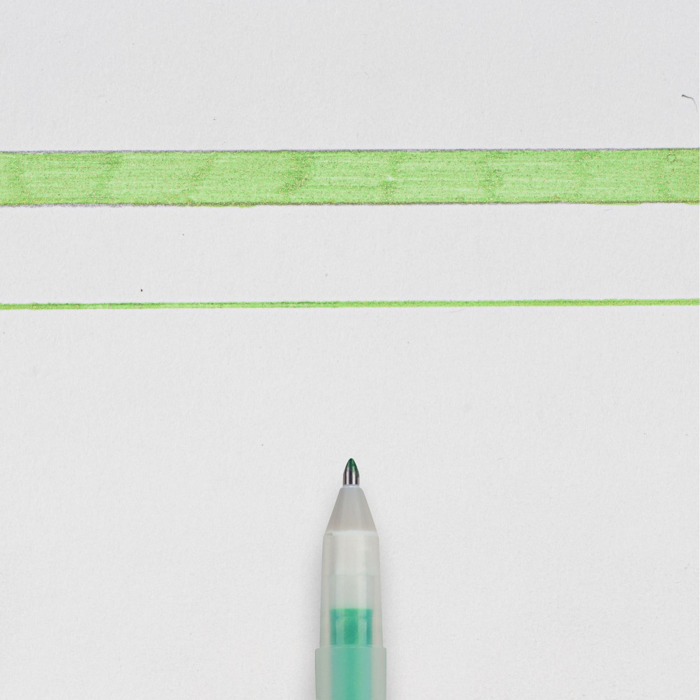 Długopis żelowy Gelly Roll Stardust - Sakura - Lime