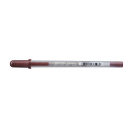 Długopis żelowy Gelly Roll Metallic - Sakura - Sepia, 0,4 mm