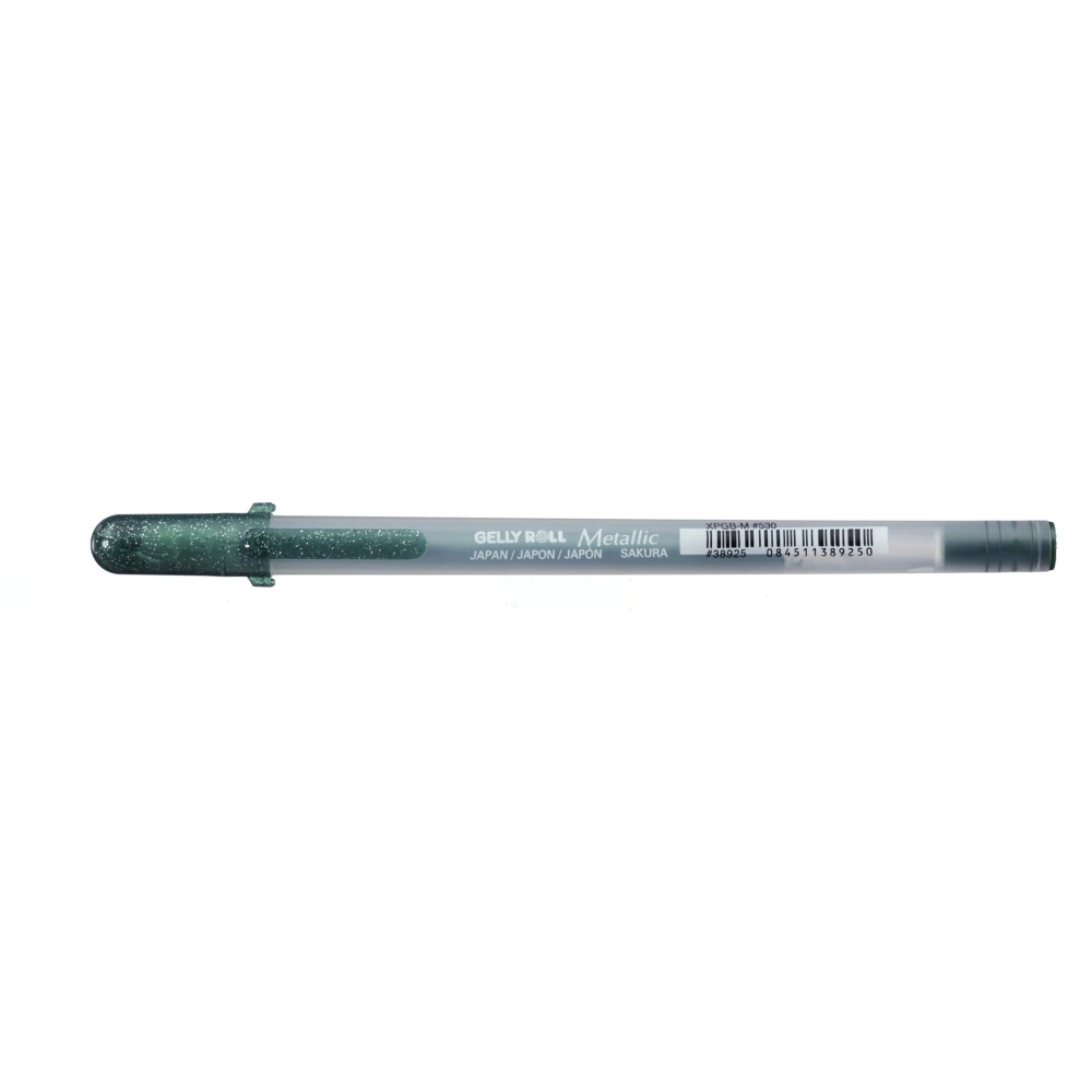 Długopis żelowy Gelly Roll Metallic - Sakura - Hunter Green