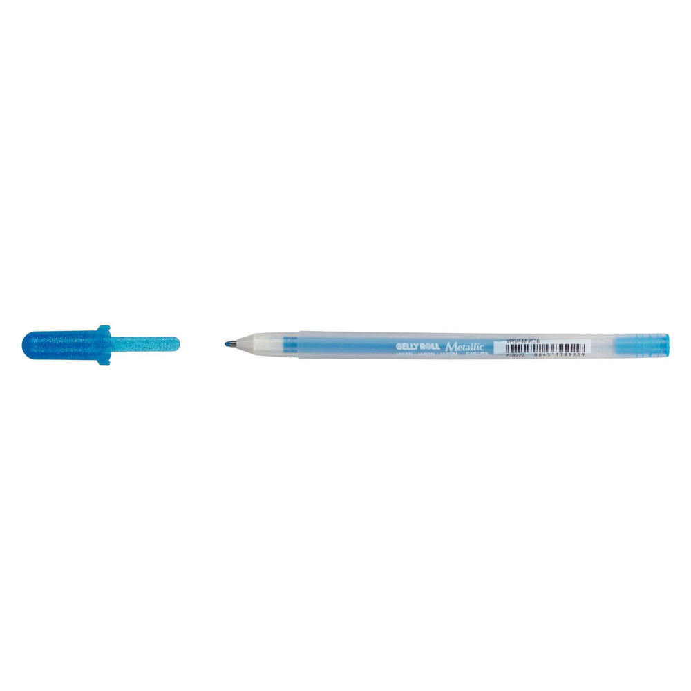Długopis żelowy Gelly Roll Metallic - Sakura - Blue