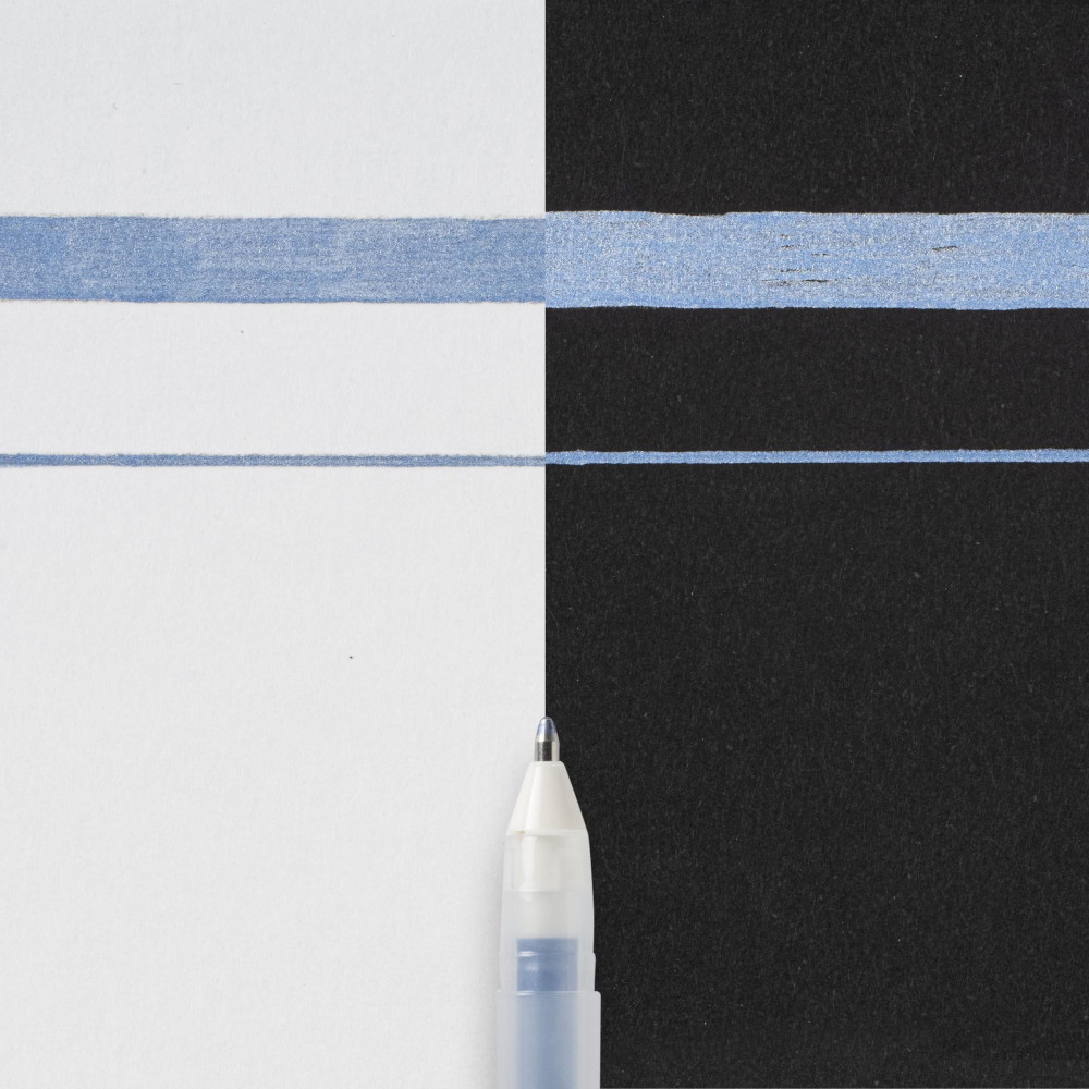 Długopis żelowy Gelly Roll Metallic - Sakura - Blue Black