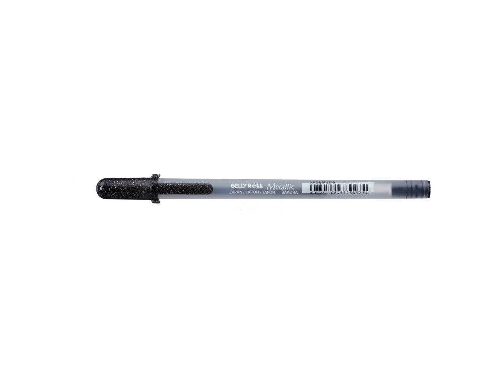 Długopis żelowy Gelly Roll Metallic - Sakura - Black, 0,4 mm