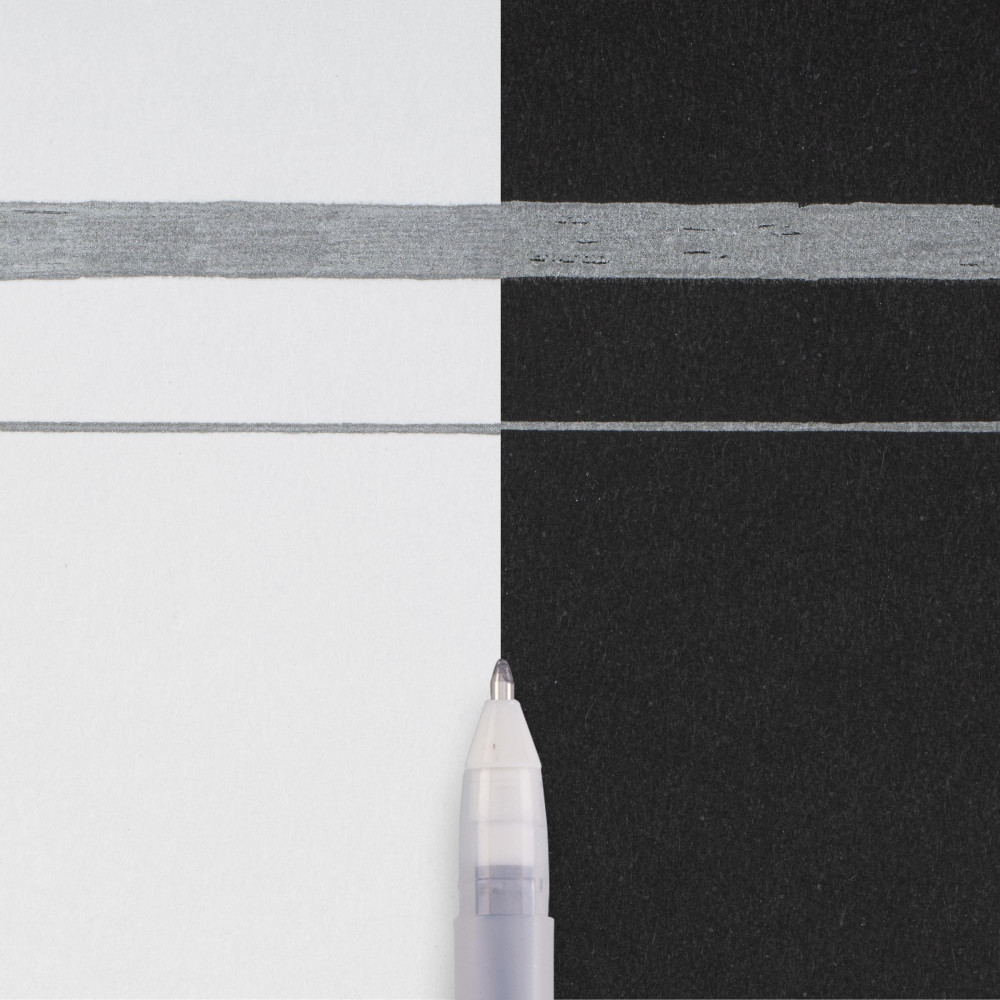 Długopis żelowy Gelly Roll Metallic - Sakura - Black