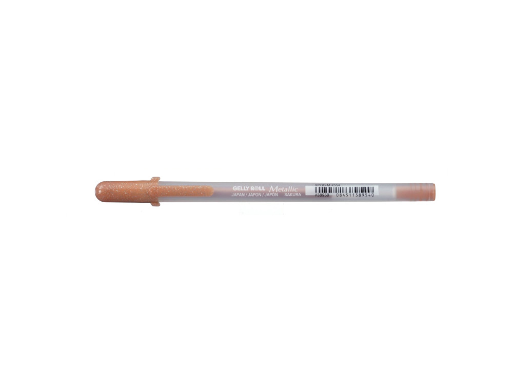 Długopis żelowy Gelly Roll Metallic - Sakura - Copper, 0,4 mm