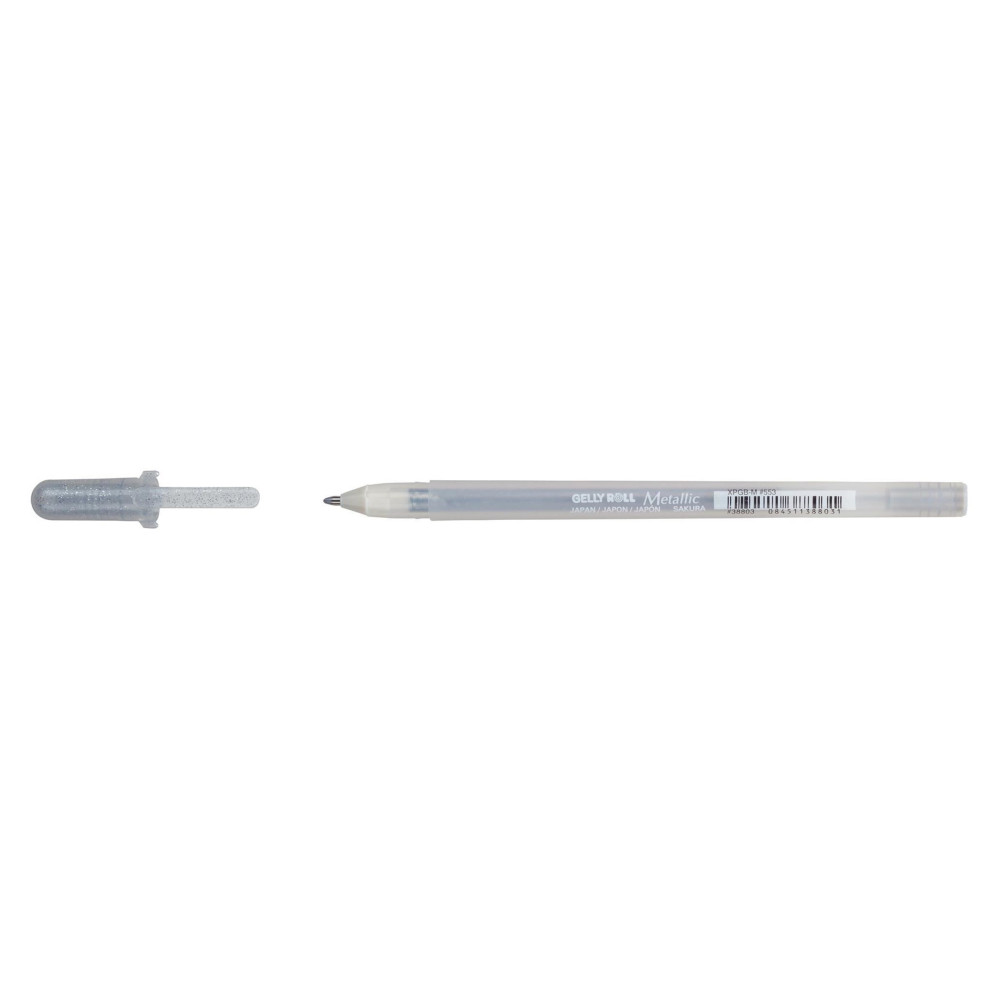 Gelly Roll Metallic pen - Sakura - Silver, 0,4 mm