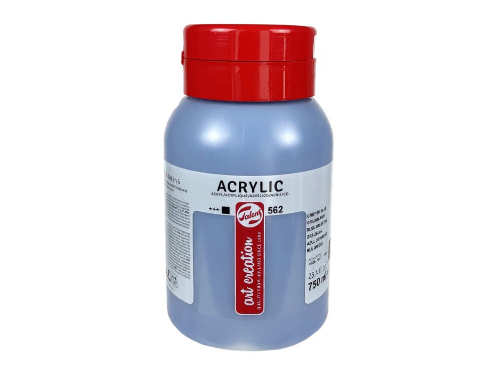 Acrylic paint - Talens Art Creation - 562, Greyish Blue, 750 ml