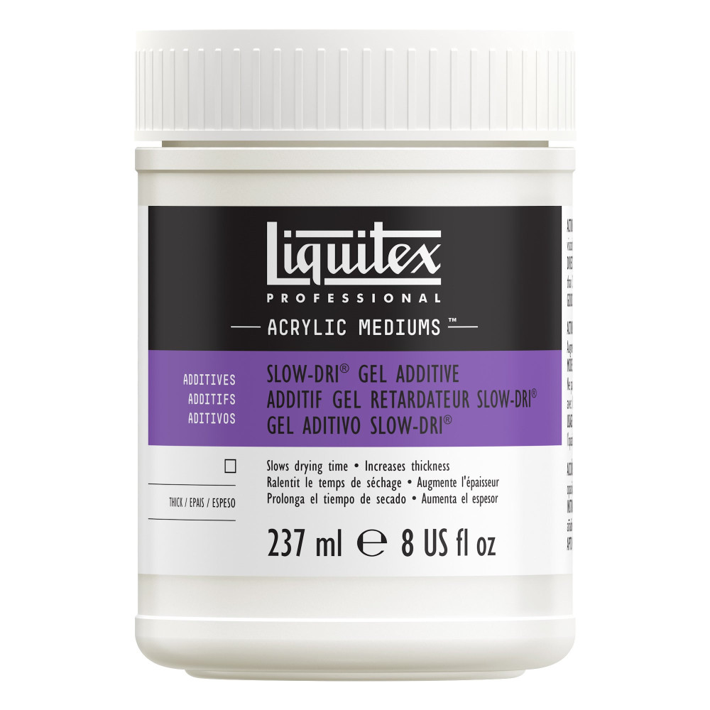 Slow-dri gel medium for acrylics - Liquitex - 237 ml