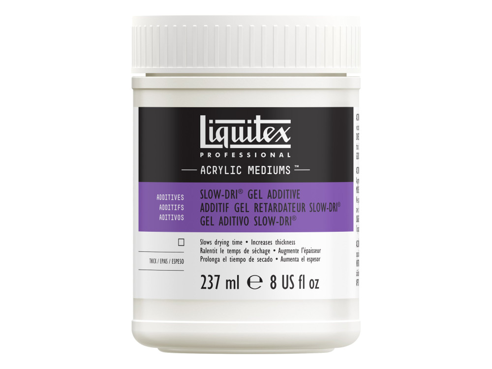 Slow-dri gel medium for acrylics - Liquitex - 237 ml