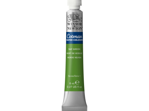 Farba akwarelowa Cotman - Winsor & Newton - Sap Green, 8 ml