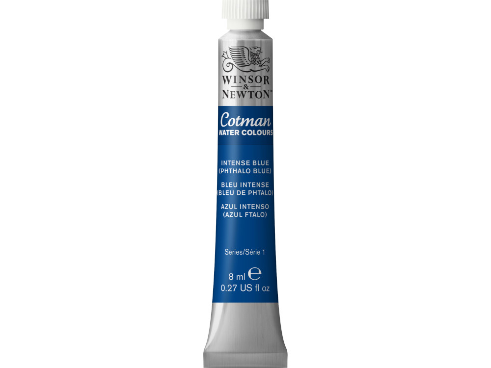 Cotman Watercolor Paint - Winsor & Newton - Intense Blue, 8 ml