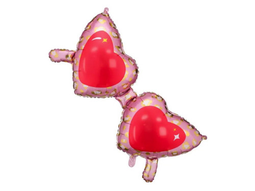 Foil balloon Heart Sunglasses - 115,5 x 52 cm
