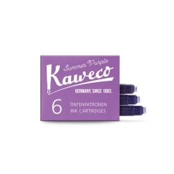 Ink cartridges - Kaweco - Summer Purple, 6 pcs.