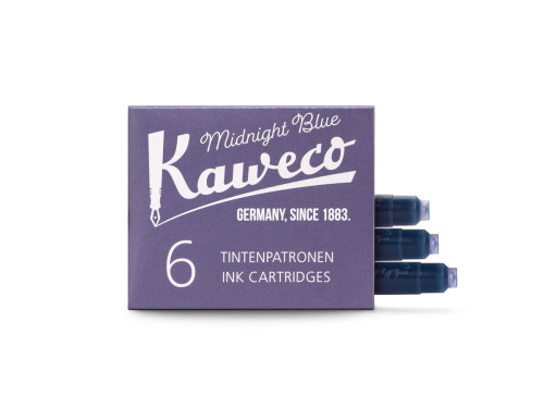 Ink cartridges - Kaweco - Midnight Blue, 6 pcs.