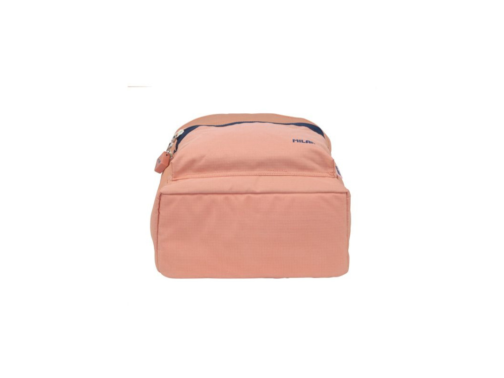 2-zip urban classic backpack 1918 series - Milan - pink