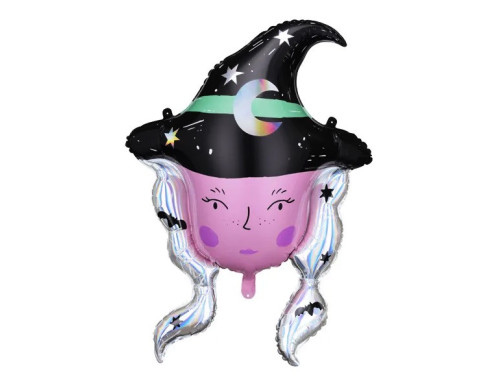Foil balloon, Witch - 73,5 x 101 cm