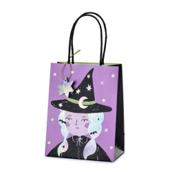 Gift paper bag, Witch - 8 x...