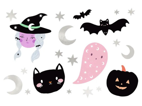 Hocus Pocus temporary tattoos - 20 pcs.