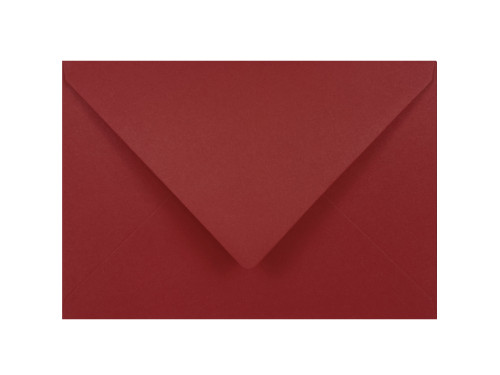 Koperta Keaykolour 120g - C5 Guardsman Red bordowa
