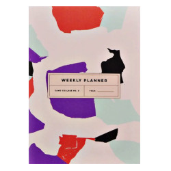 Weekly planner Camo Collage no. 2, A6 - The Completist. - 90 g/m2