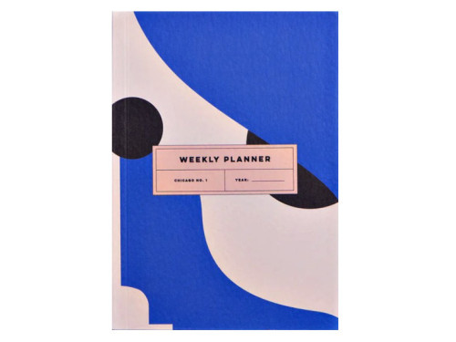 Planer tygodniowy Chicago no. 1, A6 - The Completist. - 90 g/m2