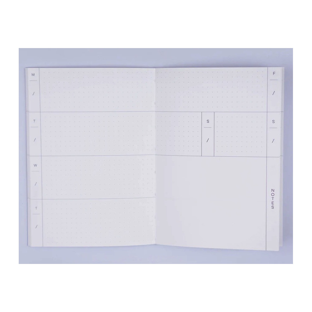 Weekly planner Chicago no. 1, A6 - The Completist. - 90 g/m2