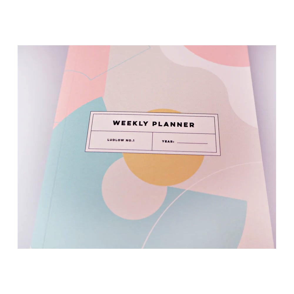 Weekly planner Ludlow no. 1, A6 - The Completist. - 90 g/m2