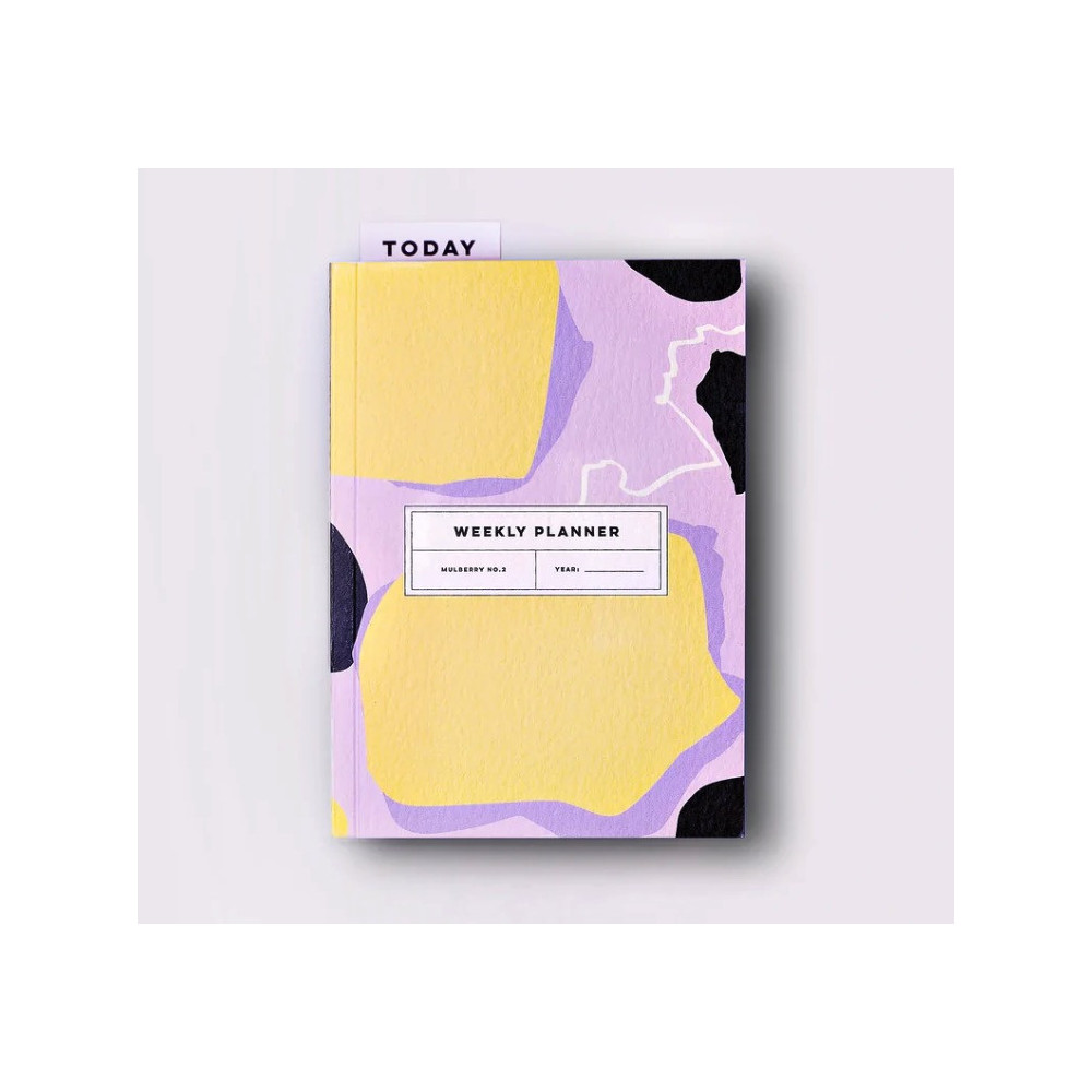 Weekly planner Mulberry no. 2, A6 - The Completist. - 90 g/m2