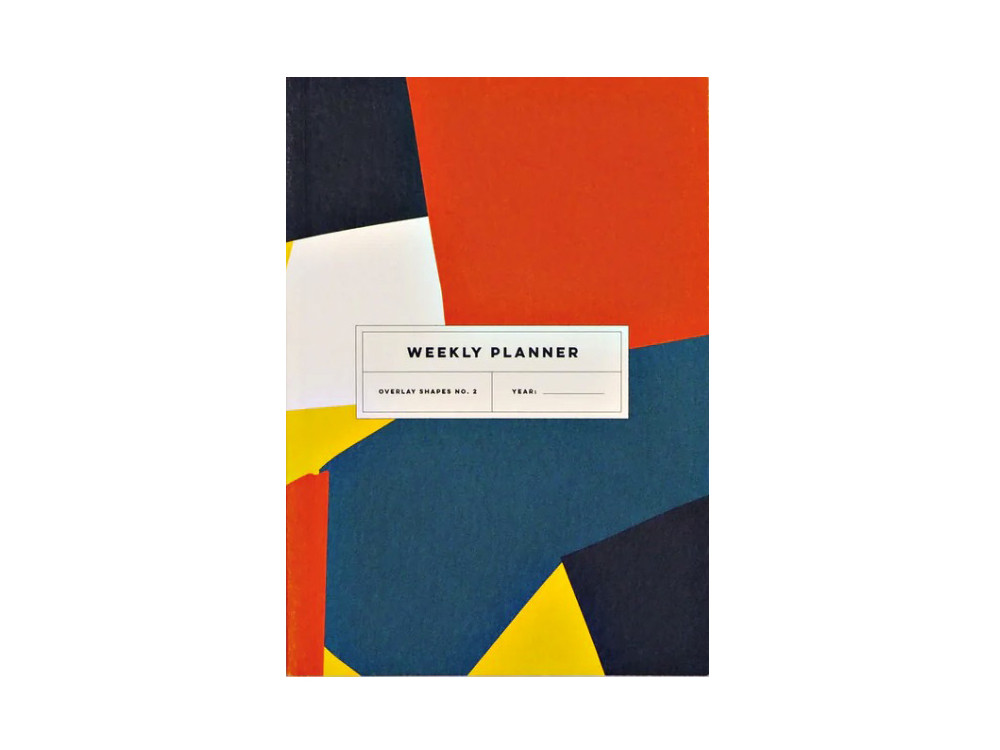 Weekly planner Overlay Shapes, A6 - The Completist. - 90 g/m2