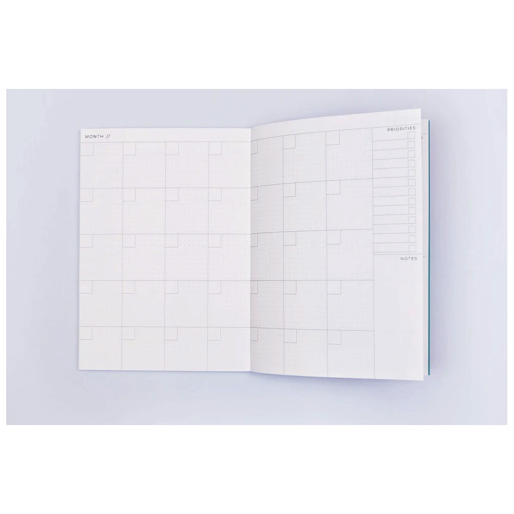 Weekly planner Bristol no. 2, A5 - The Completist. - 90 g/m2