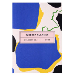Weekly planner 2023, Mulberry no. 1, A5 - The Completist. - 90 g/m2