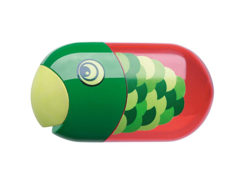 Double Fish sharpener with eraser - Faber-Castell