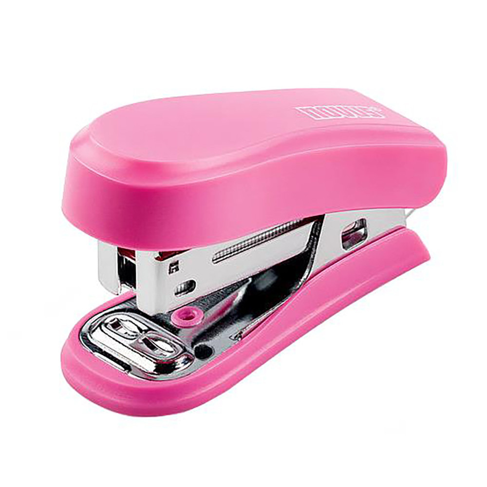 Office Mini stapler with staples - Novus - pink