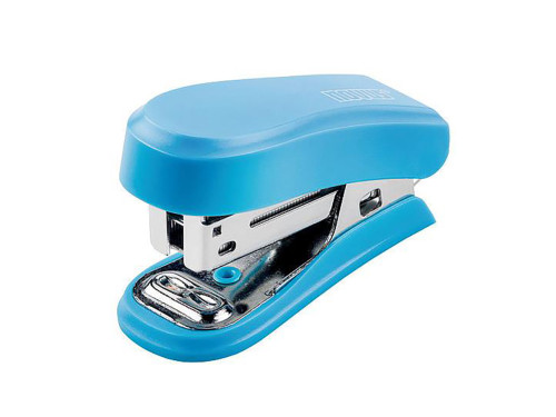Office Mini stapler with staples - Novus - light blue
