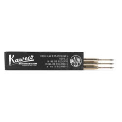 Ball pen G2 refills - Kaweco - black, 1,4 mm, 3 pcs.