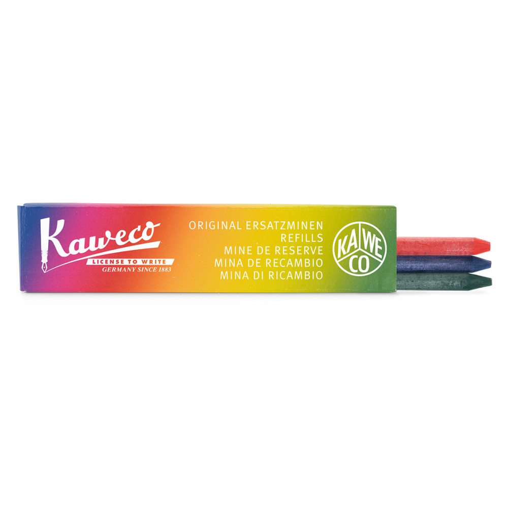 Auto-feed Mechanical pencil refills 5,6 mm - Kaweco - colorful, 3 pcs.