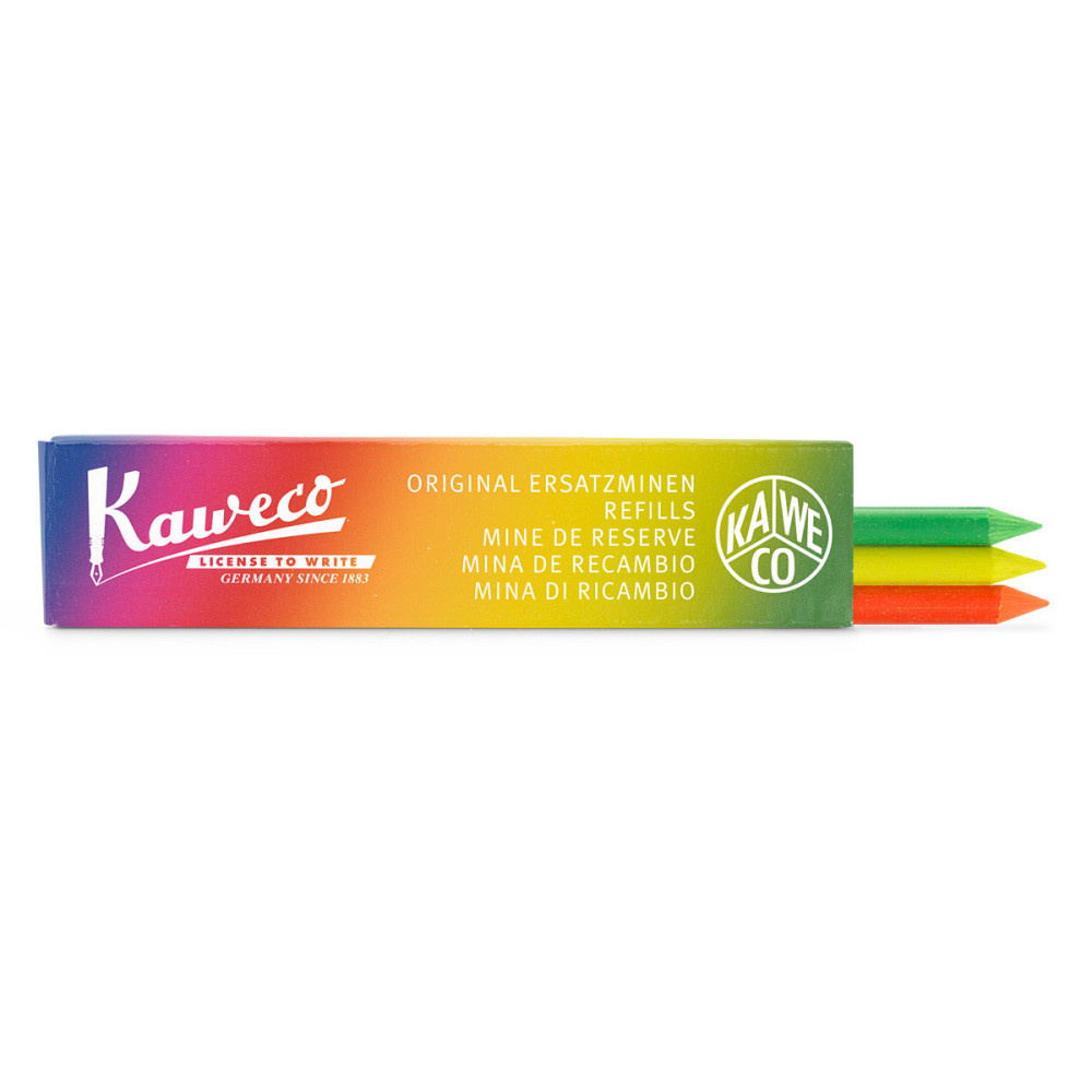 Auto-feed Mechanical pencil refills 5,6 mm - Kaweco - neon, 3 pcs.
