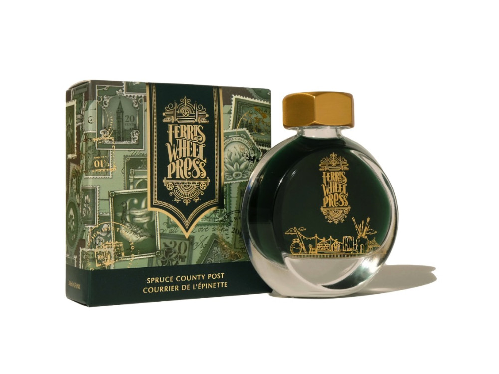 Calligraphy ink The Finer Things - Ferris Wheel Press - Spruce County Post, 38 ml