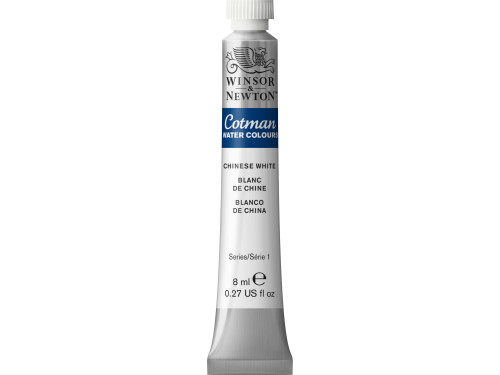 Farba akwarelowa Cotman - Winsor & Newton - Chinese White, 8 ml