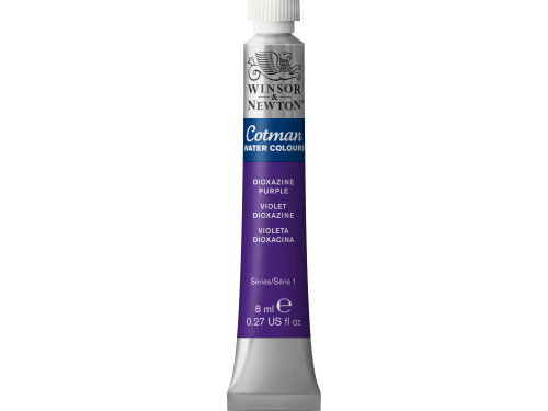 Cotman Watercolor Paint - Winsor & Newton - Dioxazine Violet, 8 ml