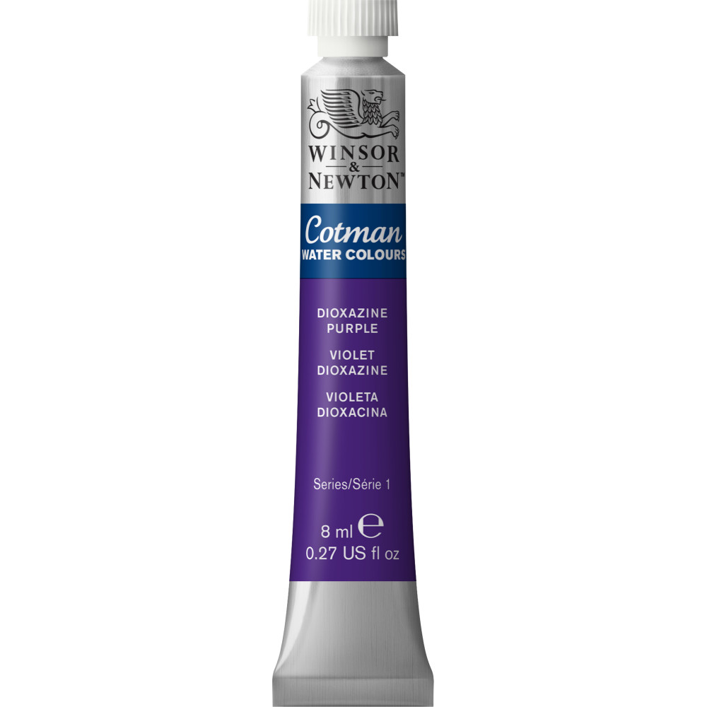 Cotman Watercolor Paint - Winsor & Newton - Dioxazine Violet, 8 ml