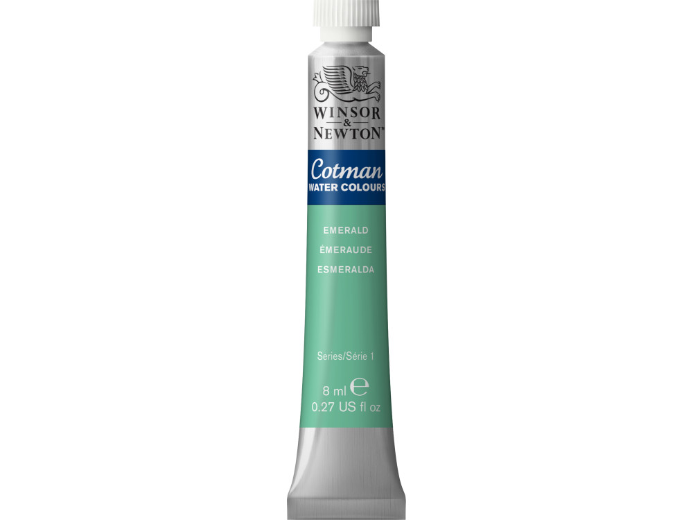 Farba akwarelowa Cotman - Winsor & Newton - Emerald, 8 ml