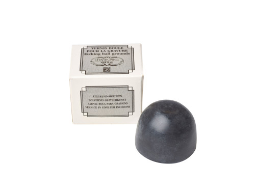 Charbonnel Etching Ground Ball - Lefranc & Bourgeois - Soft Black, 40 g