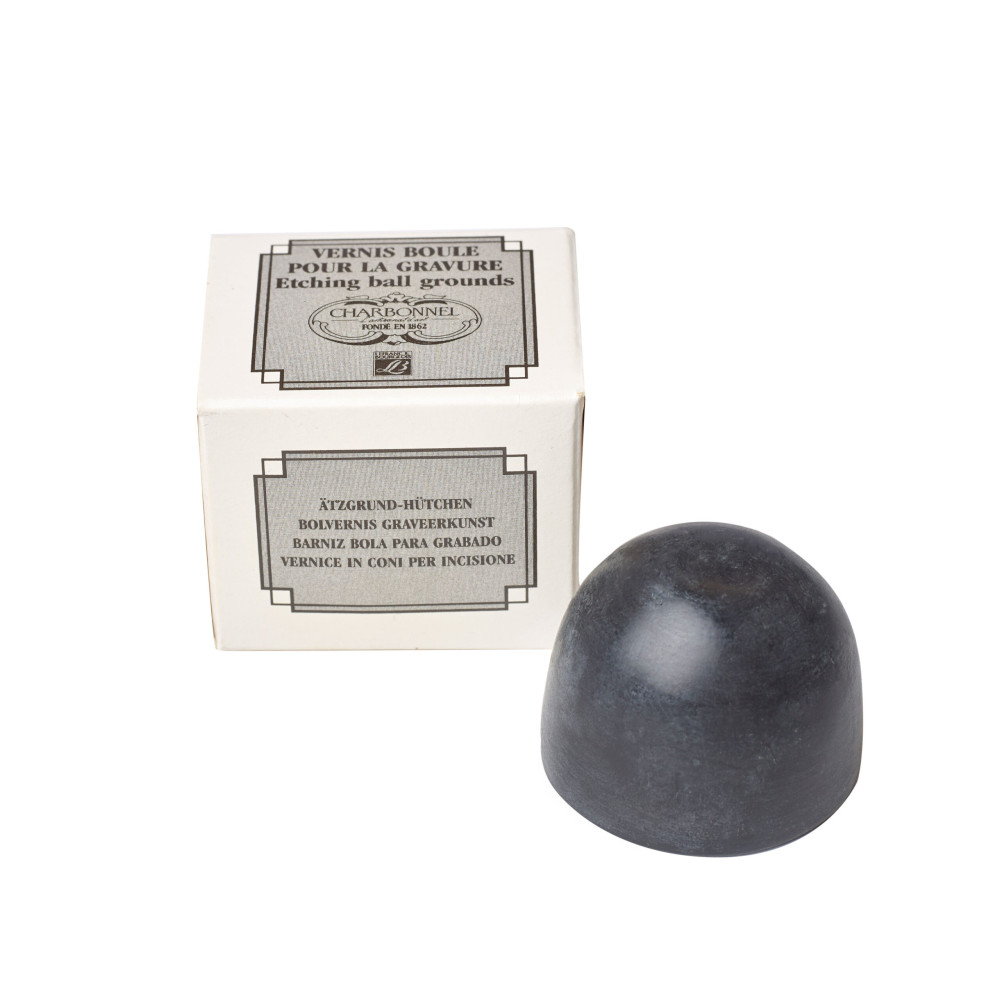 Werniks graficzny w kulce Charbonnel - Soft Black, 40 g